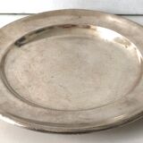 Plat ancien métal argenté carlton