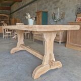 Reclaimed solid oak farmhouse table