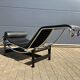 3x Original Cassina Le Corbusier Lc4 Black/chrome, New!