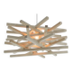 Scandinavian wooden nest suspension