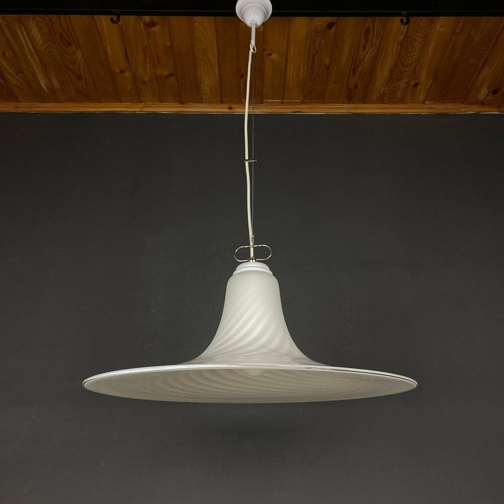 Murano glass pendant lamp Tourbillon by Vetri Murano, Italy, 1970s