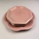 Set of 4 deep plates and 1 Tifanni dish.