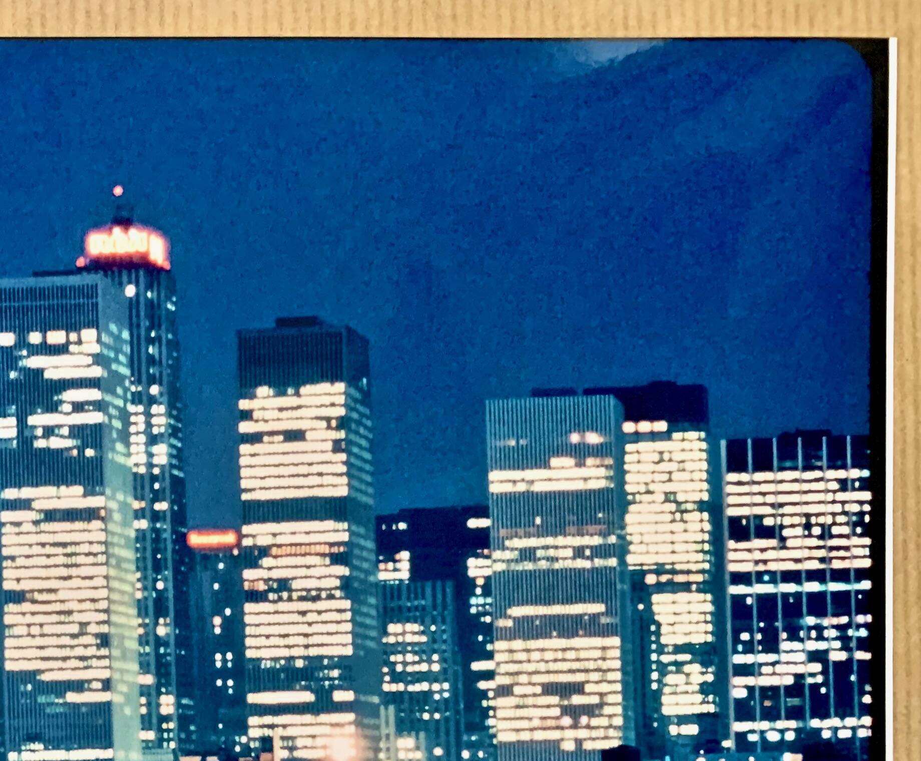 Photograph “Skyline at Night” New York City 1970