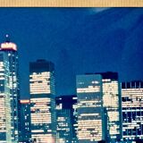 Photograph “Skyline at Night” New York City 1970