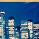 Photograph “Skyline at Night” New York City 1970