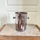 Old champagne ice bucket silver metal saint hilaire