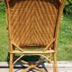 Rattan armchair