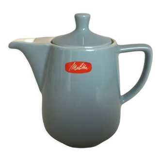 Ancienne cafetière bleue melitta