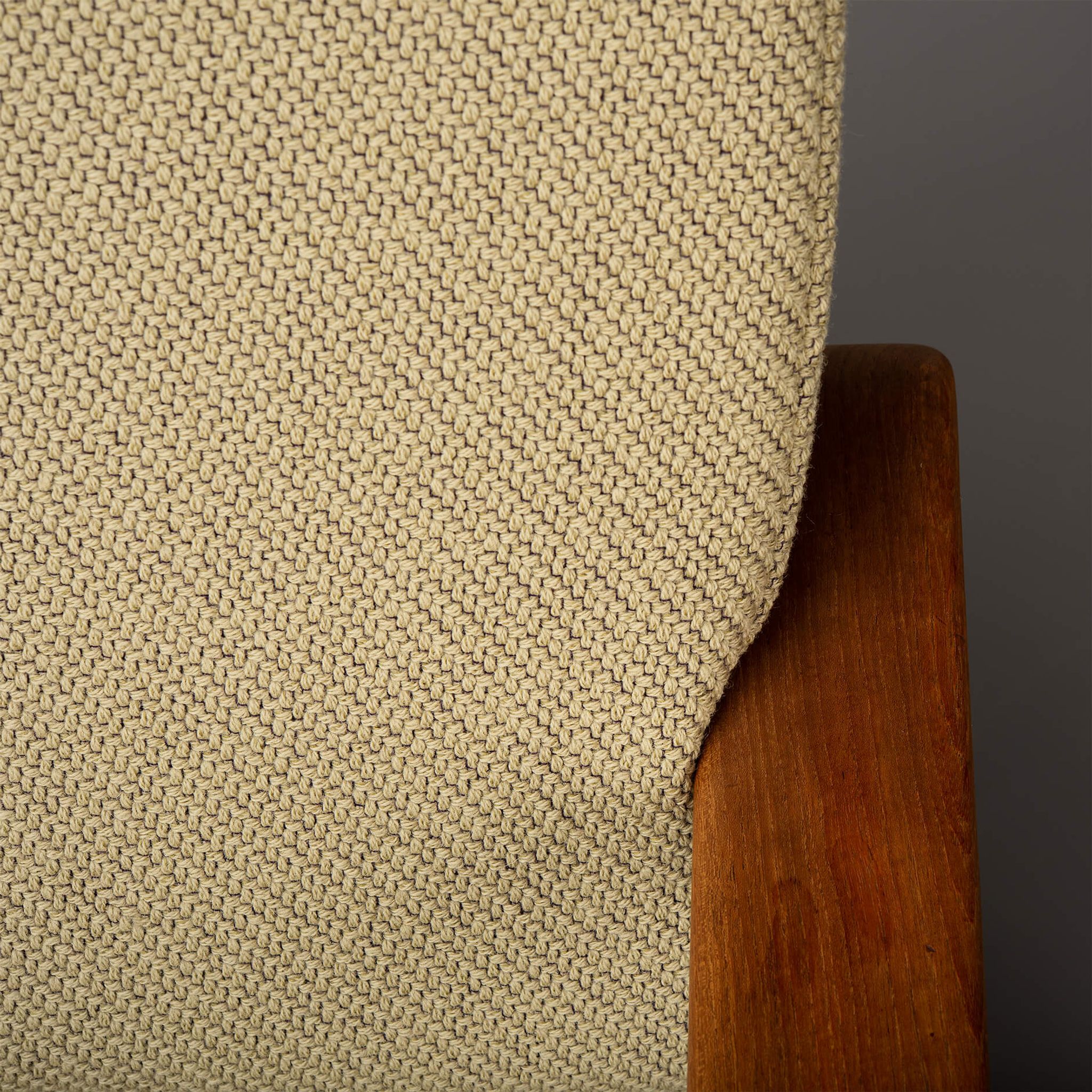 Sand color Sofa Model No. 35 by Arne Wahl Iversen made by Komfort, 1960s