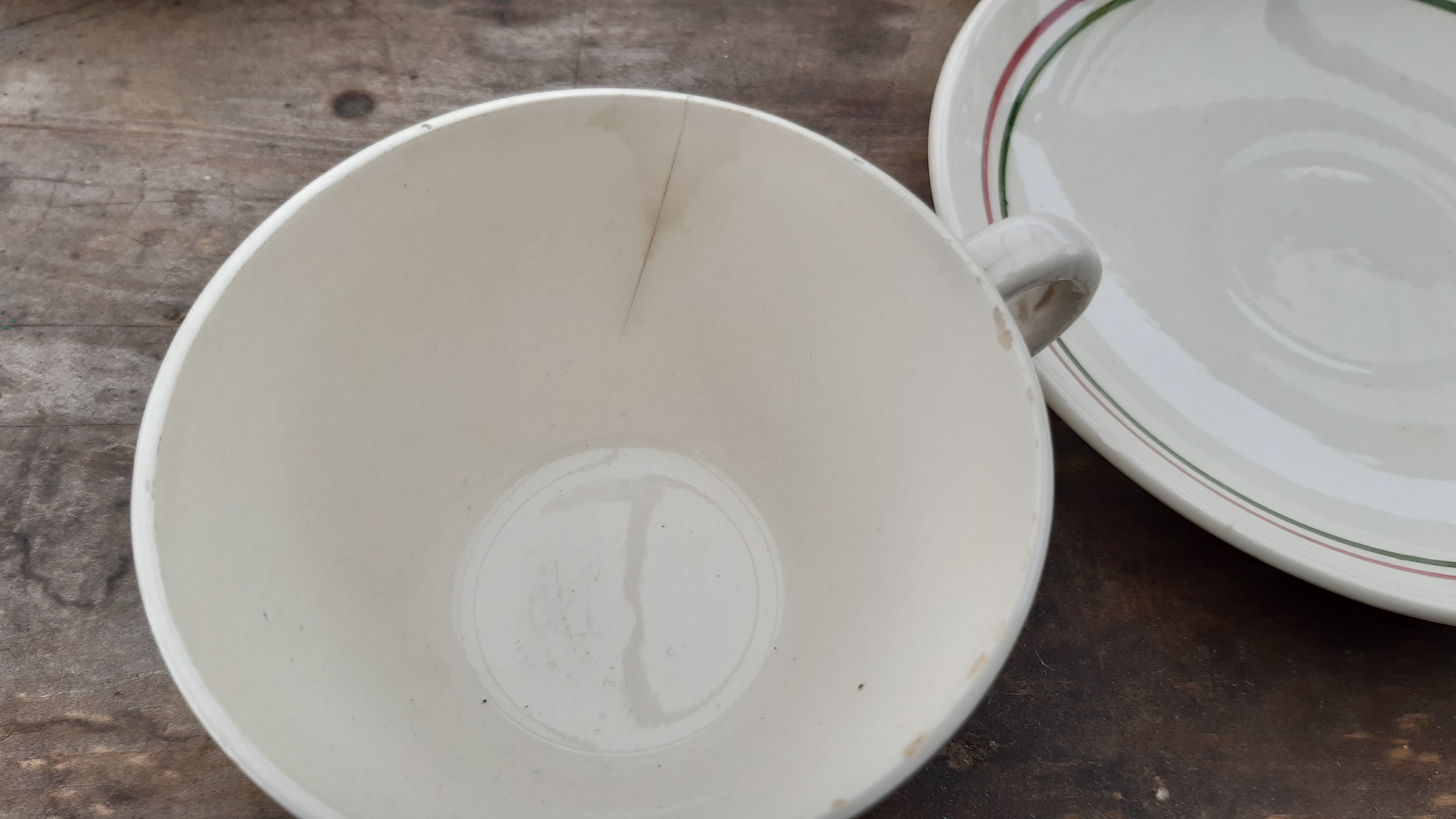 Tea service Sarreguemines "Armelle" 27 pieces