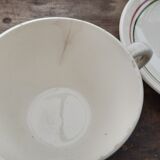 Tea service Sarreguemines "Armelle" 27 pieces