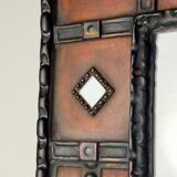 Vintage wall mirror by Palladio, Italy, 1960s