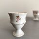 Porcelain egg cups from the 1960s