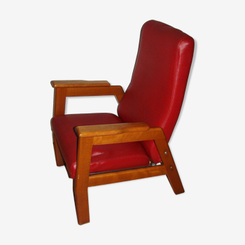 Red armchair, 1970s