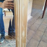 Antique trumeau mirror in Louis XVI style