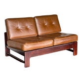 Scandinavian leather sofa