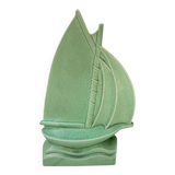 Sailboat Le Jan Louviere art deco figurine
