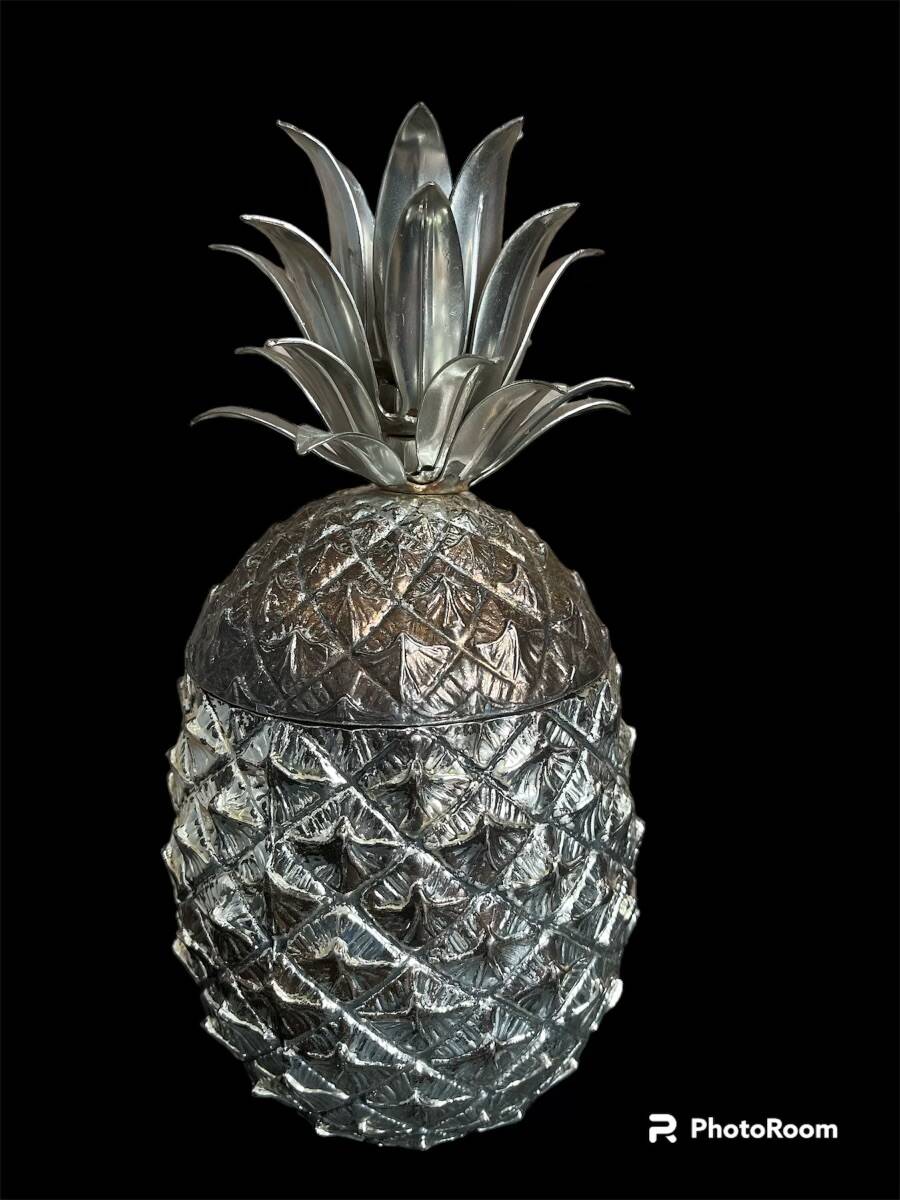 Vintage Pineapple Ice Cube Bucket