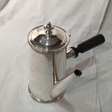 Silver hotel pourer and ebony handle, Victor Saglier (1809-1894), 19th century