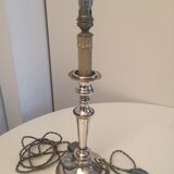 Old lamp silver metal