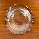 Small vintage bowl from the Eden series in glass by Lars Hellsten for Orrefors, Sweden, 1970s.