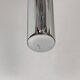 Pair of chrome wall lights