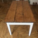 Light wooden kitchen table