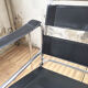Bauhaus modernist leather chrome armchairs