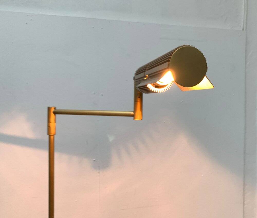 Lampe sur pied Vintage Space Age Haloprofil par V. Frauenknecht pour Swisslamps International, années 1970