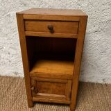 Honey bedside table from the 50s