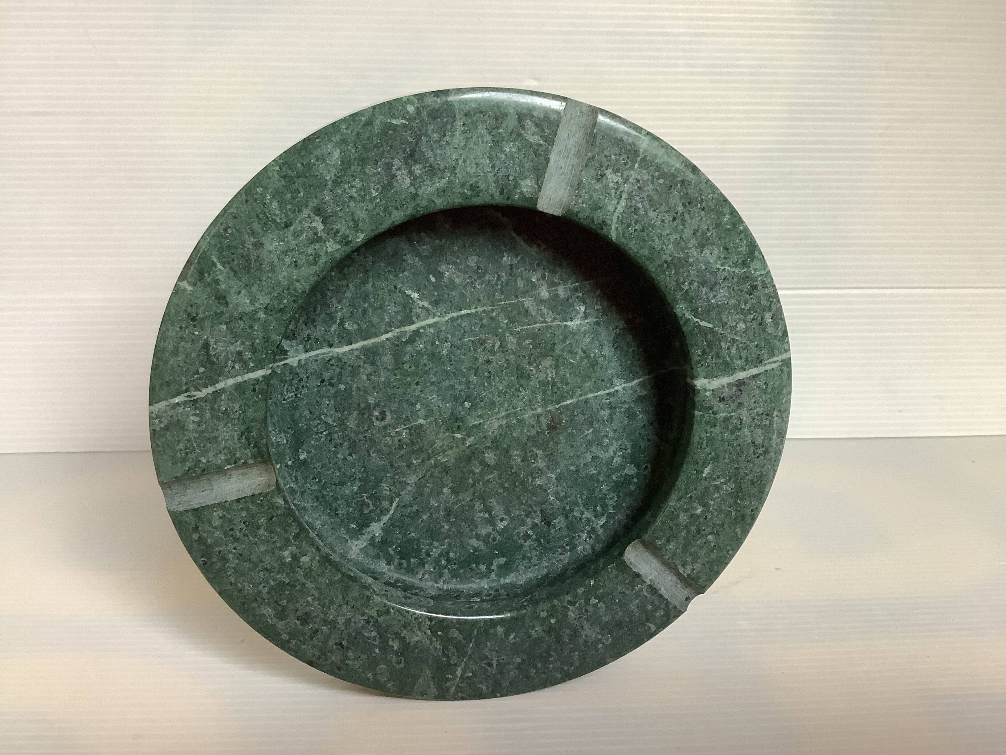 Vice pocket ashtray green marble