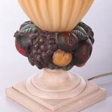 Georgia Jacob Rare 'Fruit D'ange' Lamp, 1970s