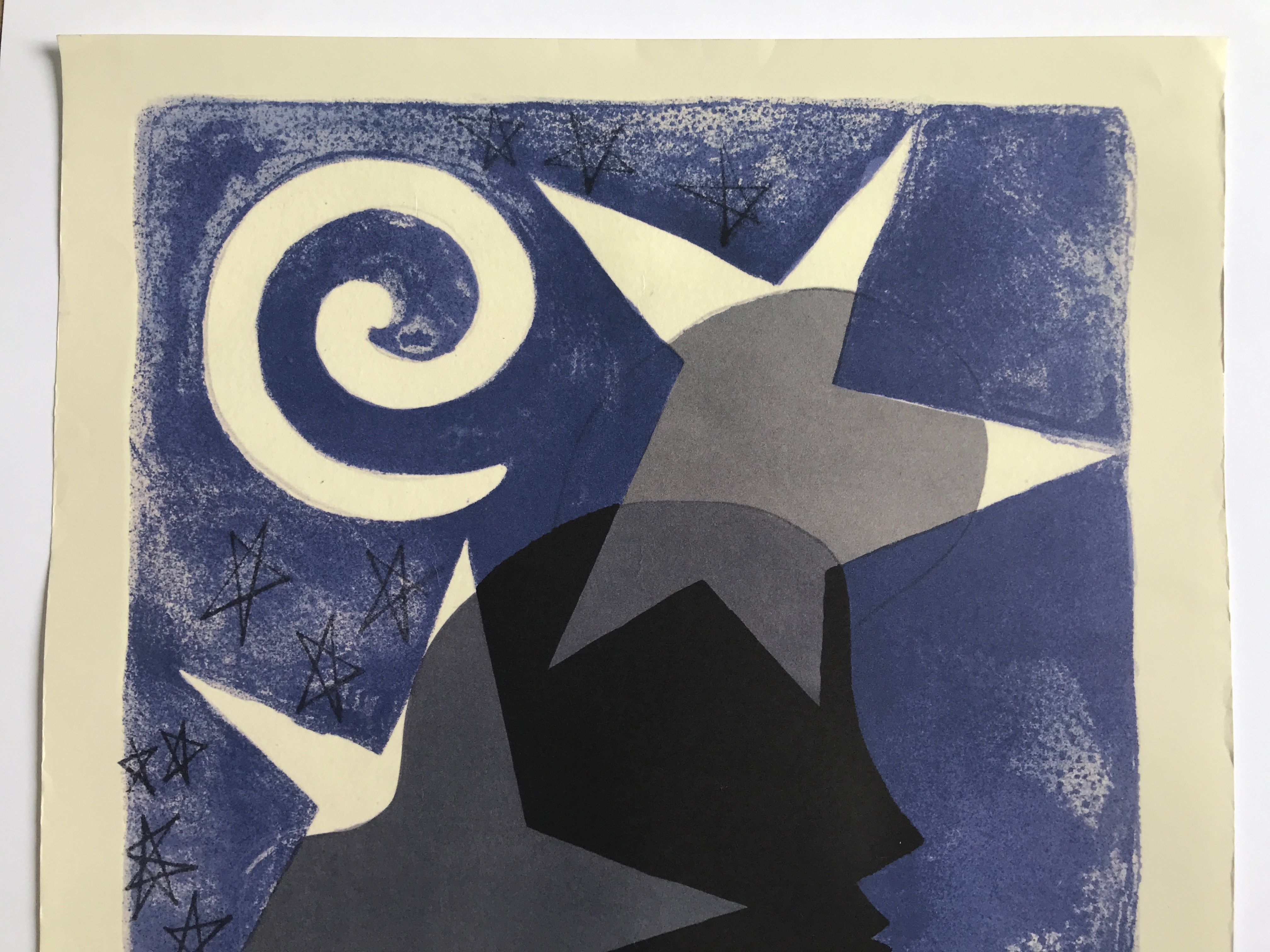 Original poster after Georges Braque, Spring of Poets, 2007