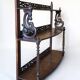 Mahogany shelf Napoleon III