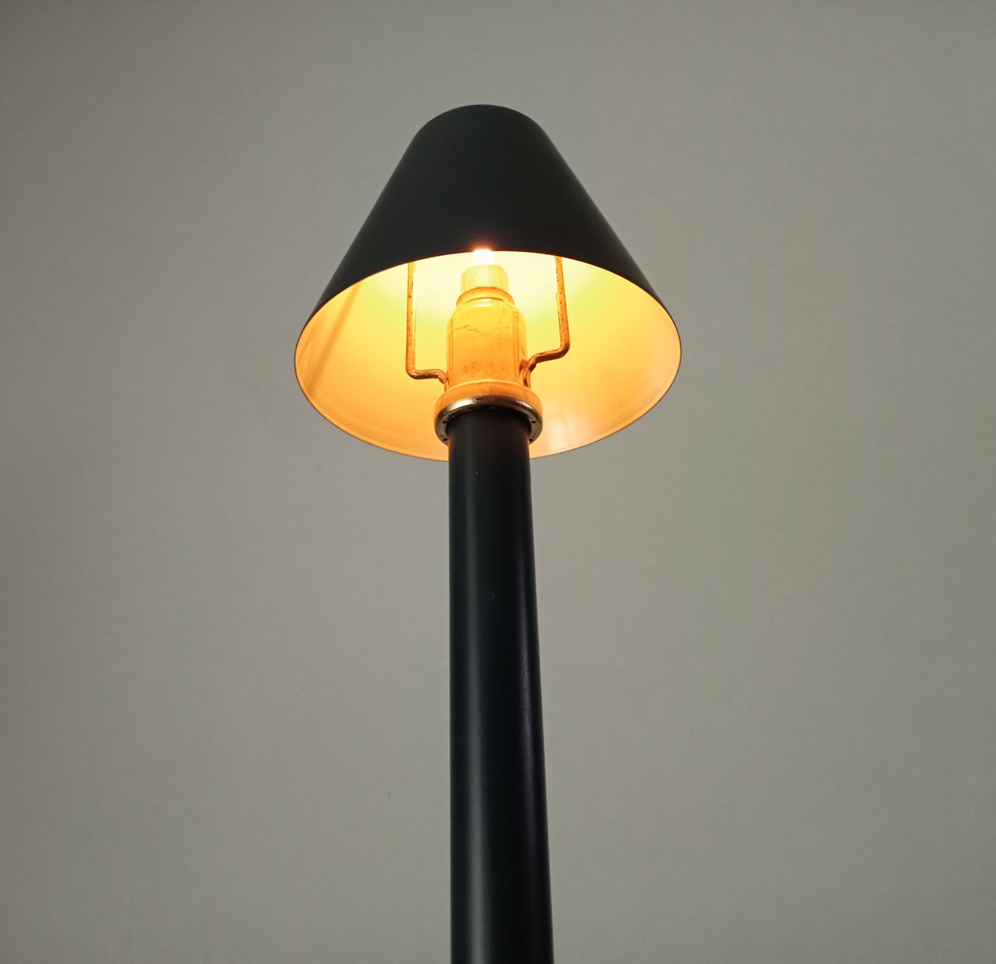 Vintage candle holder lamp from the 70s/80s