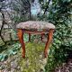 Large antique footrest in the Louis XV style.