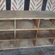Wooden shelf 9 boxes