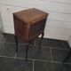Pair of Louis XV style oak bedside tables