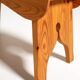 Pine stool, Sweden, 1960s