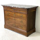 Commode louis philippe acajou et placage d'acajou