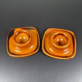 Pair of Saint Clement egg cups