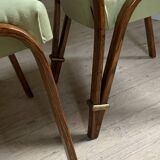 Chaises vintage bow wood Steiner