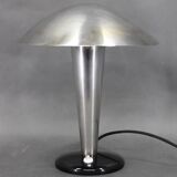 1930s Bauhaus Mushroom Table Lamp , Czechoslovakia