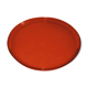 Smoked glass round tray