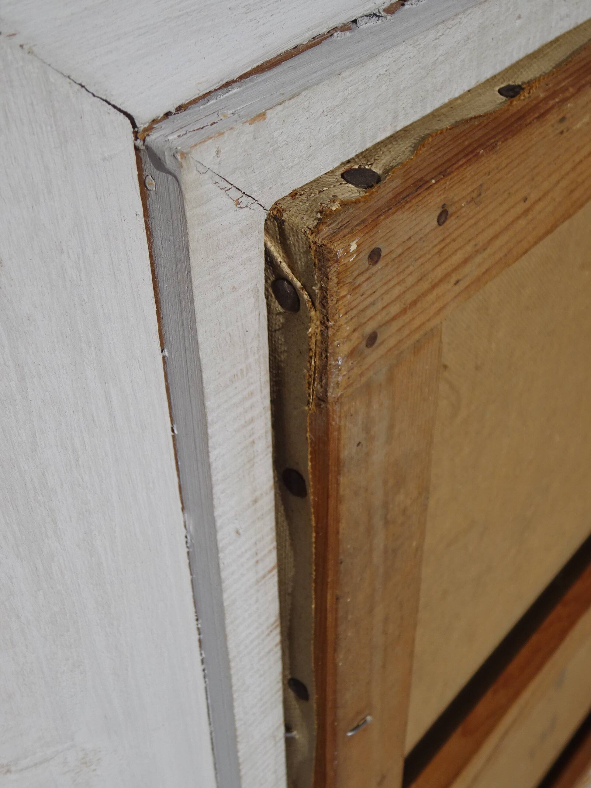 Ancienne peinture, calanques Méditerranée