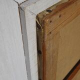 Ancienne peinture, calanques Méditerranée