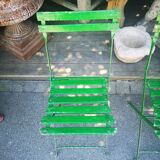 2 old garden chairs