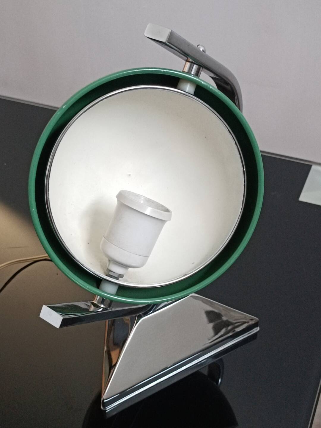 Lampe Eclips Eyeball par LP Oliva pour Grin Luz 1970s