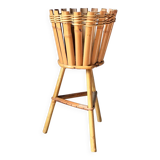 Vintage bamboo plant holder