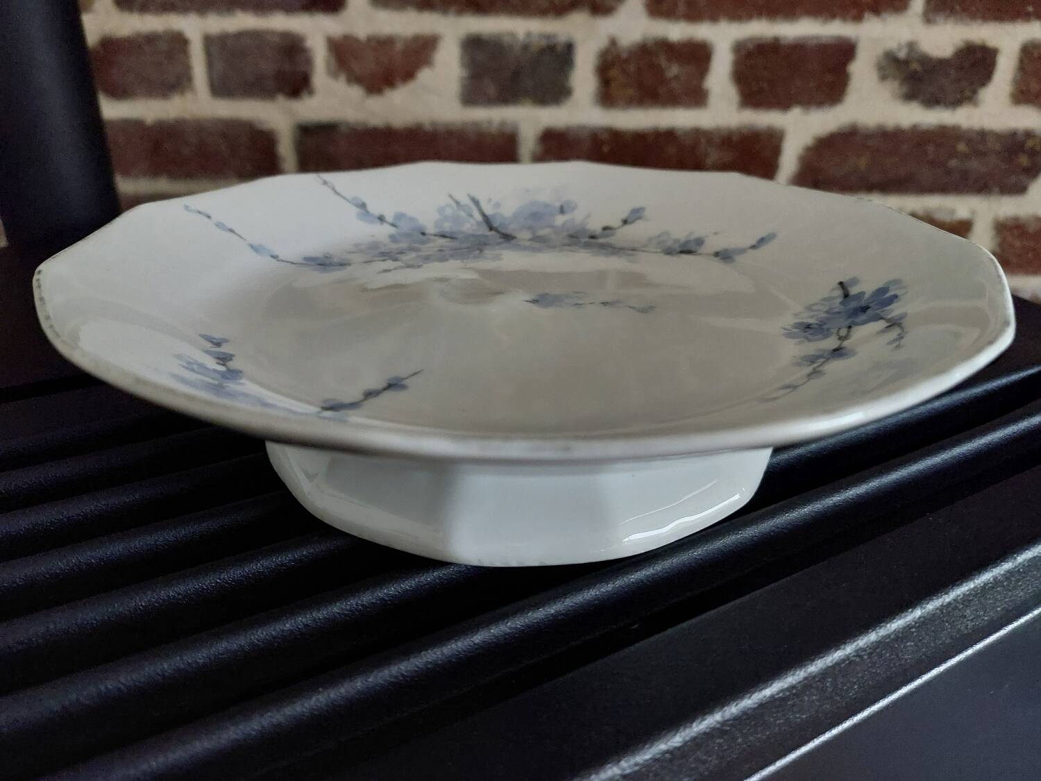 Earthenware compotier dish VF